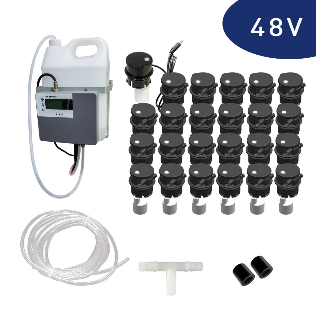 48V Battery watering technologies