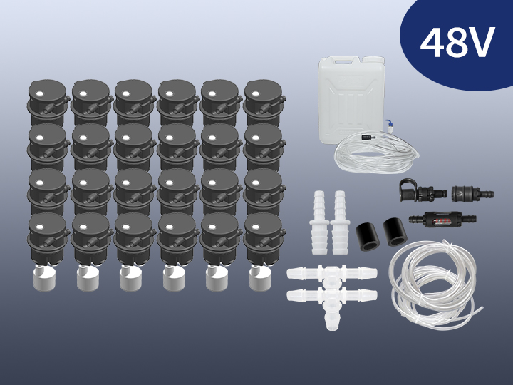 battery watering system forklift